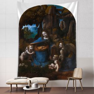 Tapisserie Murale En Tissu Pour Décoration De Salon